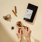 Rooibos Chai koffeinfrei in Tasse serviert