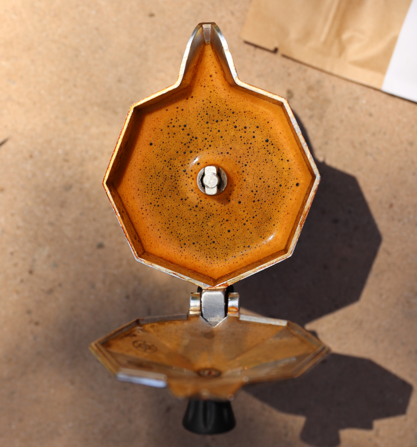 manzi Rooibos Espresso Vanille Bio Espressomaschine