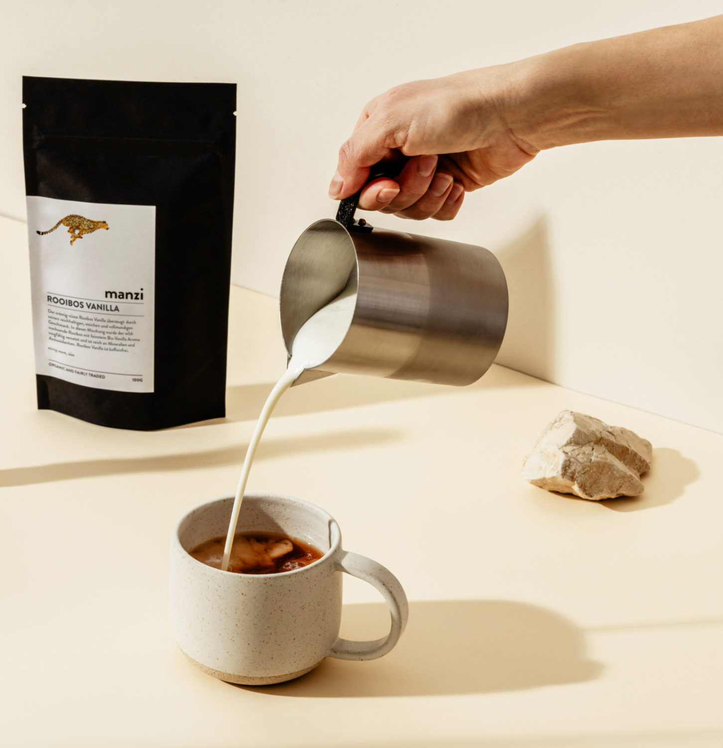 Bio Rooibos Vanille manzi premium wildgrown Milktea