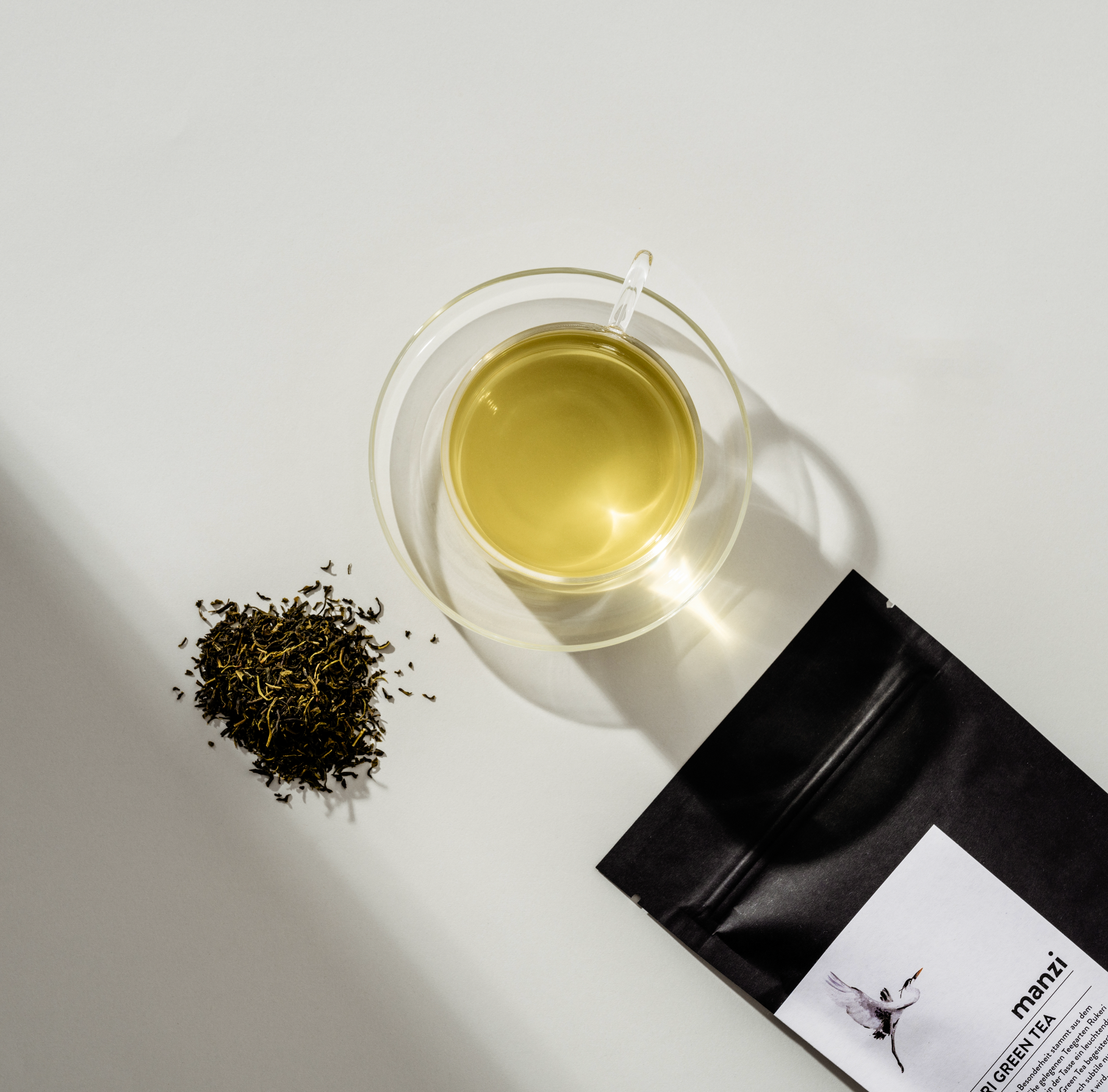 manzi Teewasser Rukeri Grüntee mit Teein